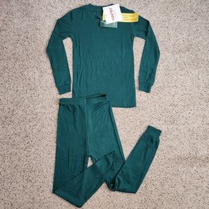 New Hapiu Kids Green Pajamas